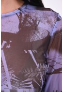 Bluza Dama Jdy Jdyragna Mesh Lavander/Black